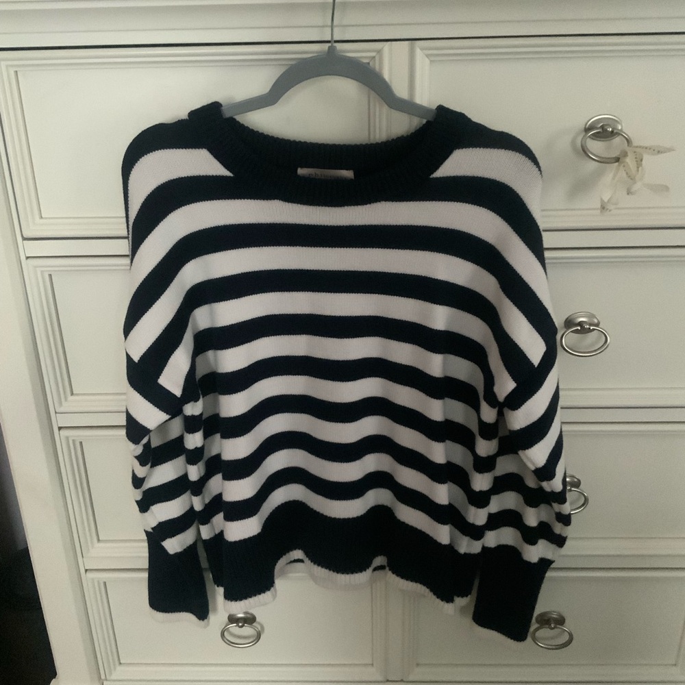 Striped Black and White Sweater